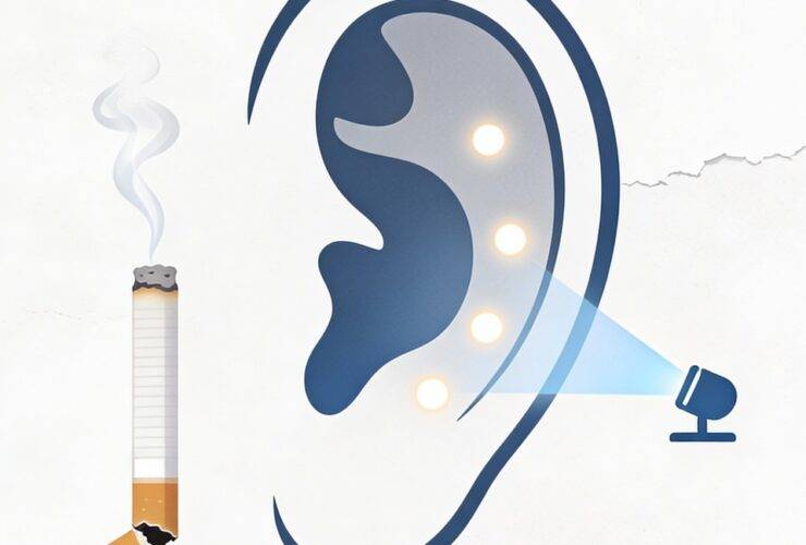 La réflexologie auriculaire pour arrêter de fumer grâce au laser